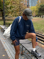Le Sweat oversize Galbo Sport - Blueberry 🫐