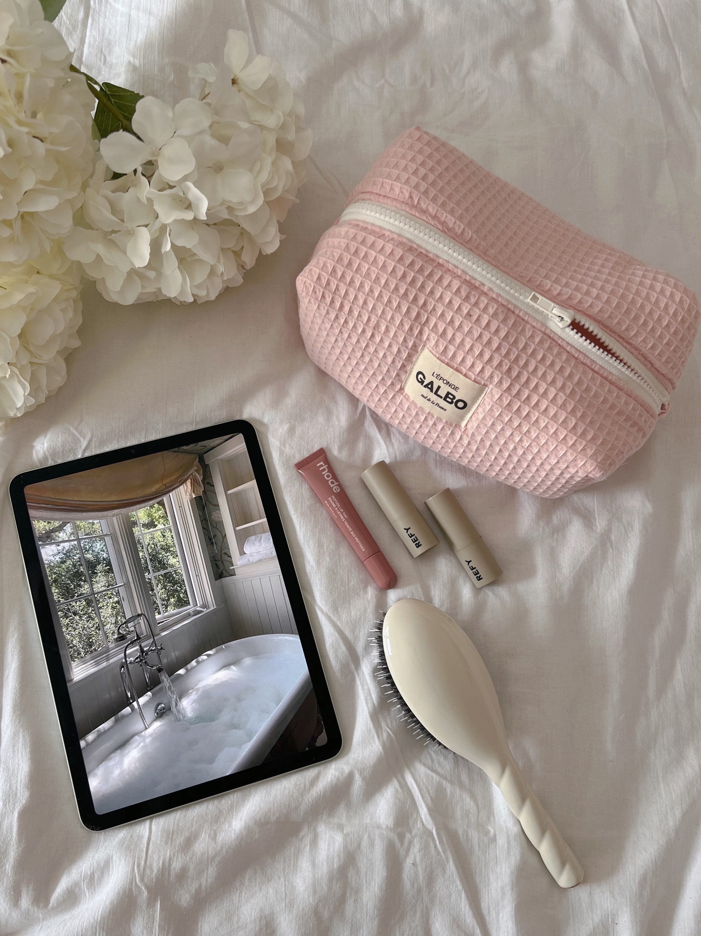 L'EPONGE - nid d’abeille Candy Pink 🌸