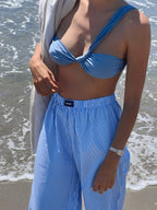 Le Pantalon Galbo Coastline Blue  🪽