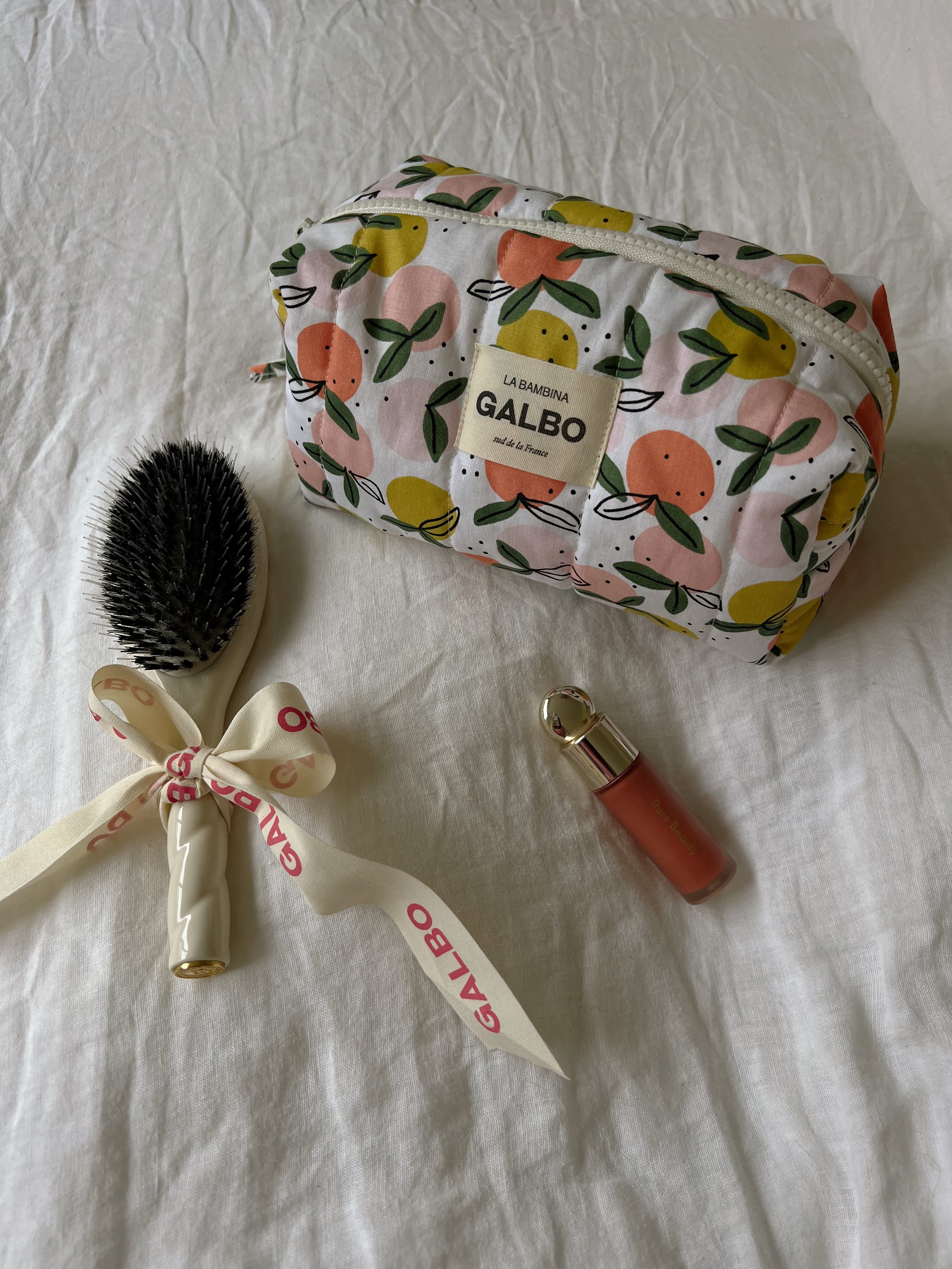 LA BAMBINA - matelassée spring fruits pastel