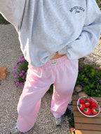 Le sweat oversize Galbo Sport - Grey Melange