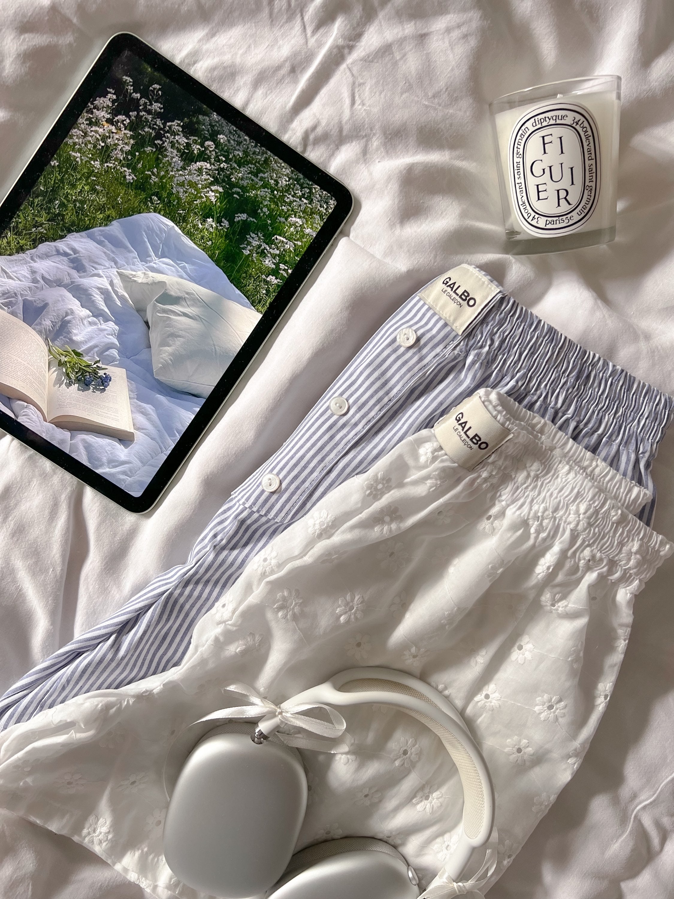 Short Sanary Marguerites Creamy 🌼