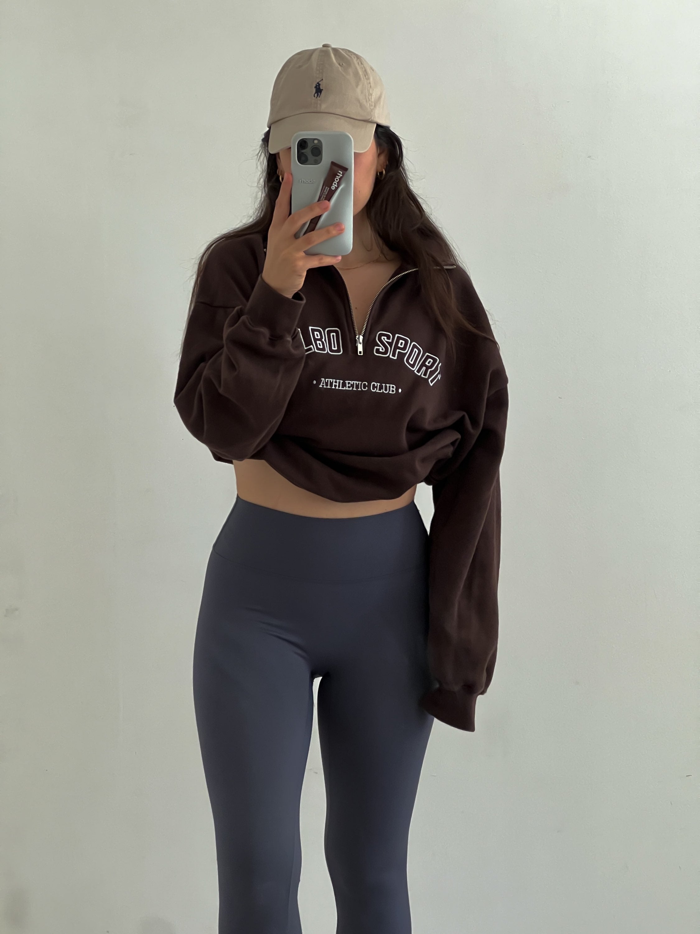 Le Zipper oversize Galbo Sport - Brownie 🐻
