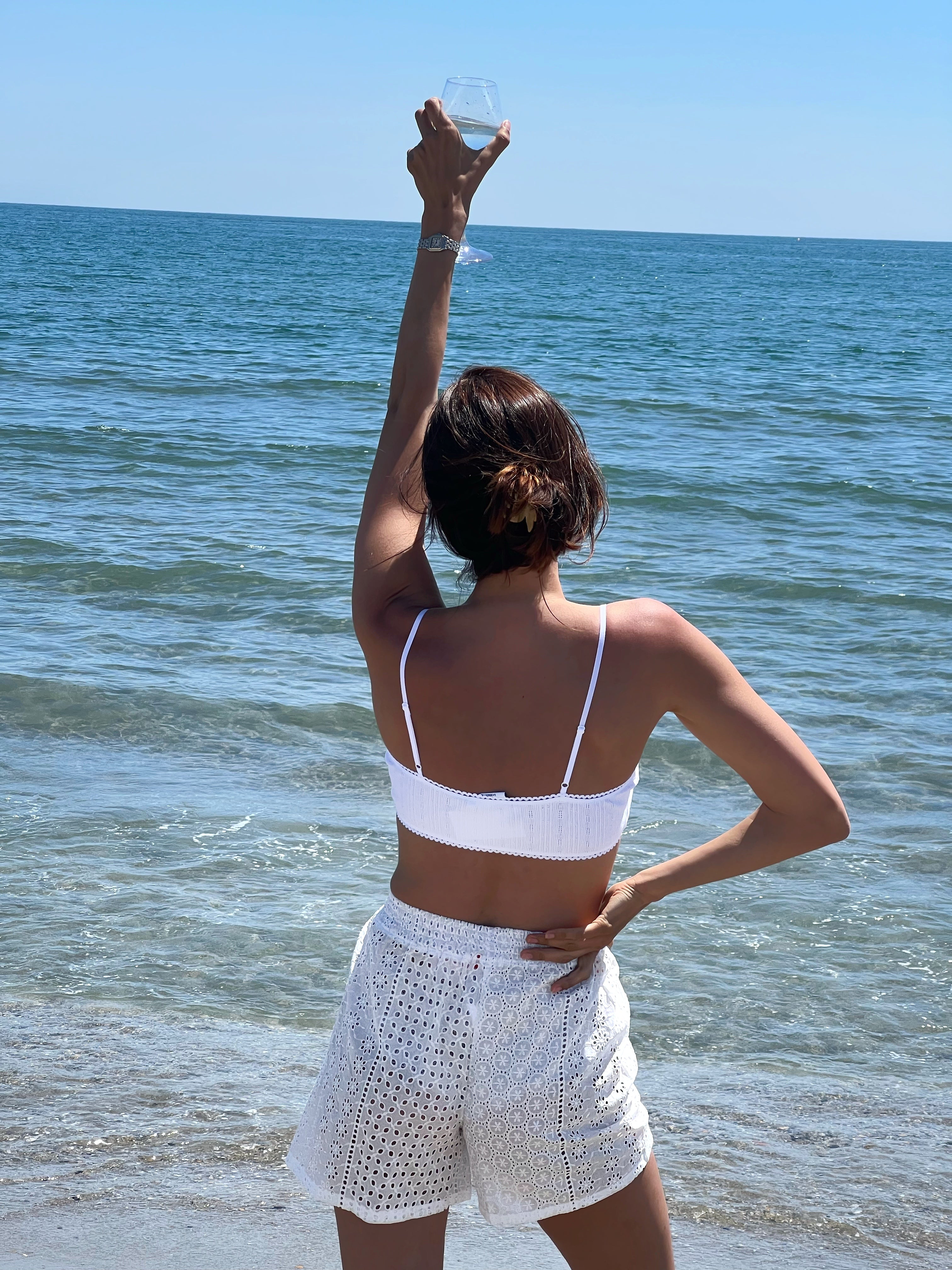 Short Sanary mix Broderie Anglaise 🦢
