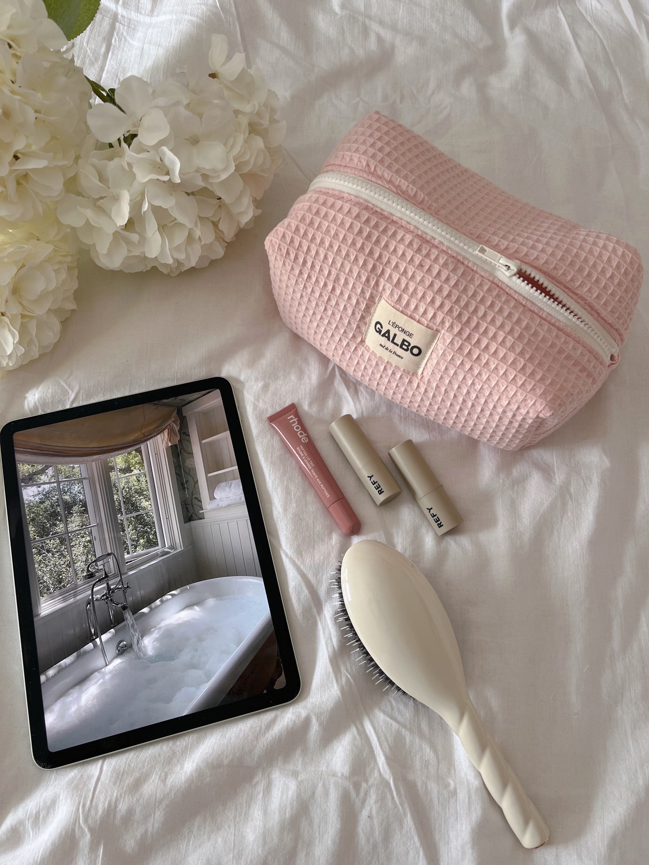 L'EPONGE - nid d’abeille Candy Pink 🌸