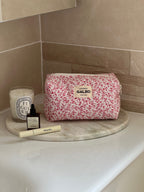 LA BAMBINA - matelassée liberty rouge