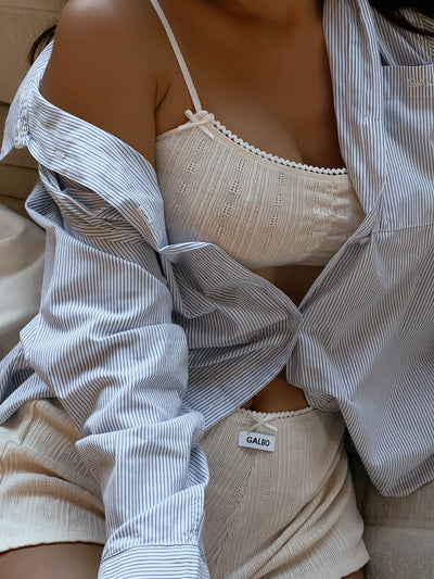 La Brassière Pointelle - Vanilla Ice 🍨