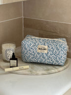 LA BAMBINA - matelassée liberty bleu