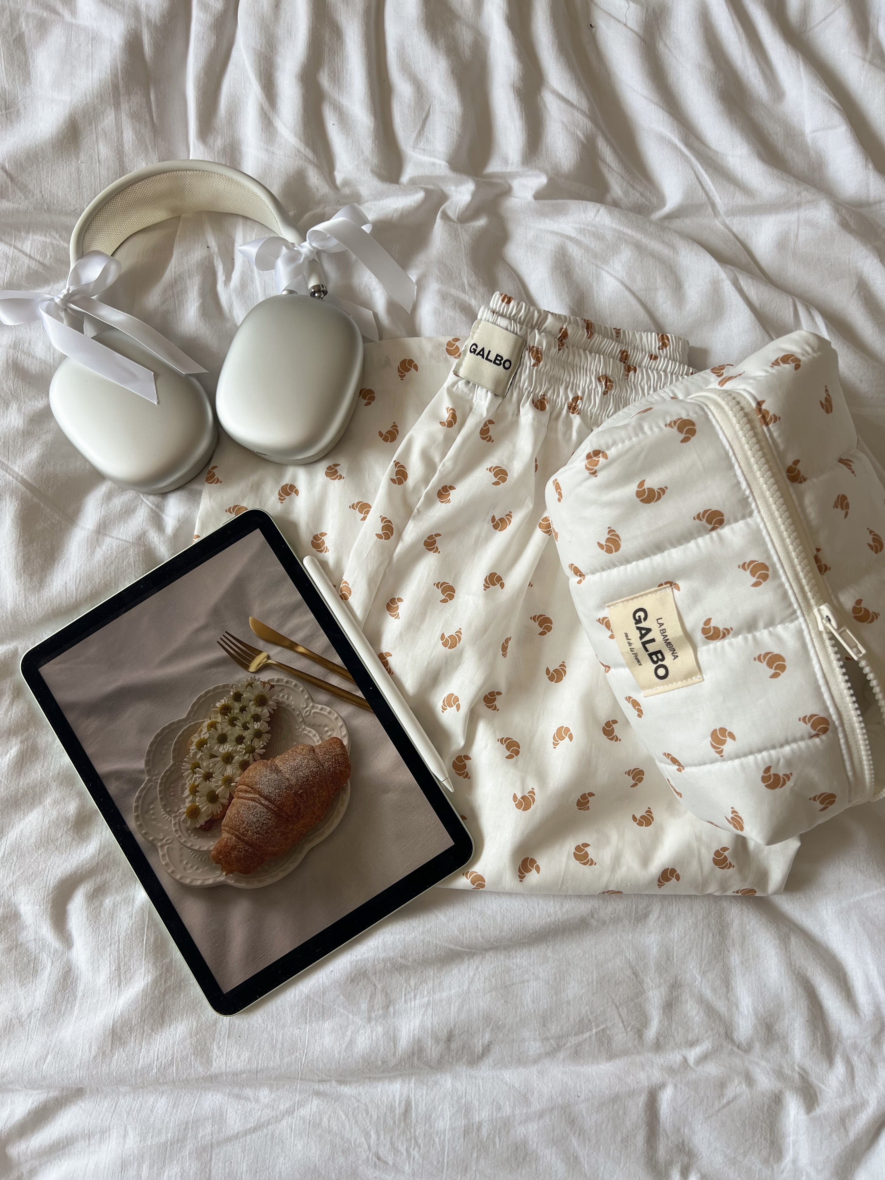 LA BAMBINA - matelassée Croissants 🥐