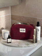 LA BAMBINA - velours côtelé Dark Cherry