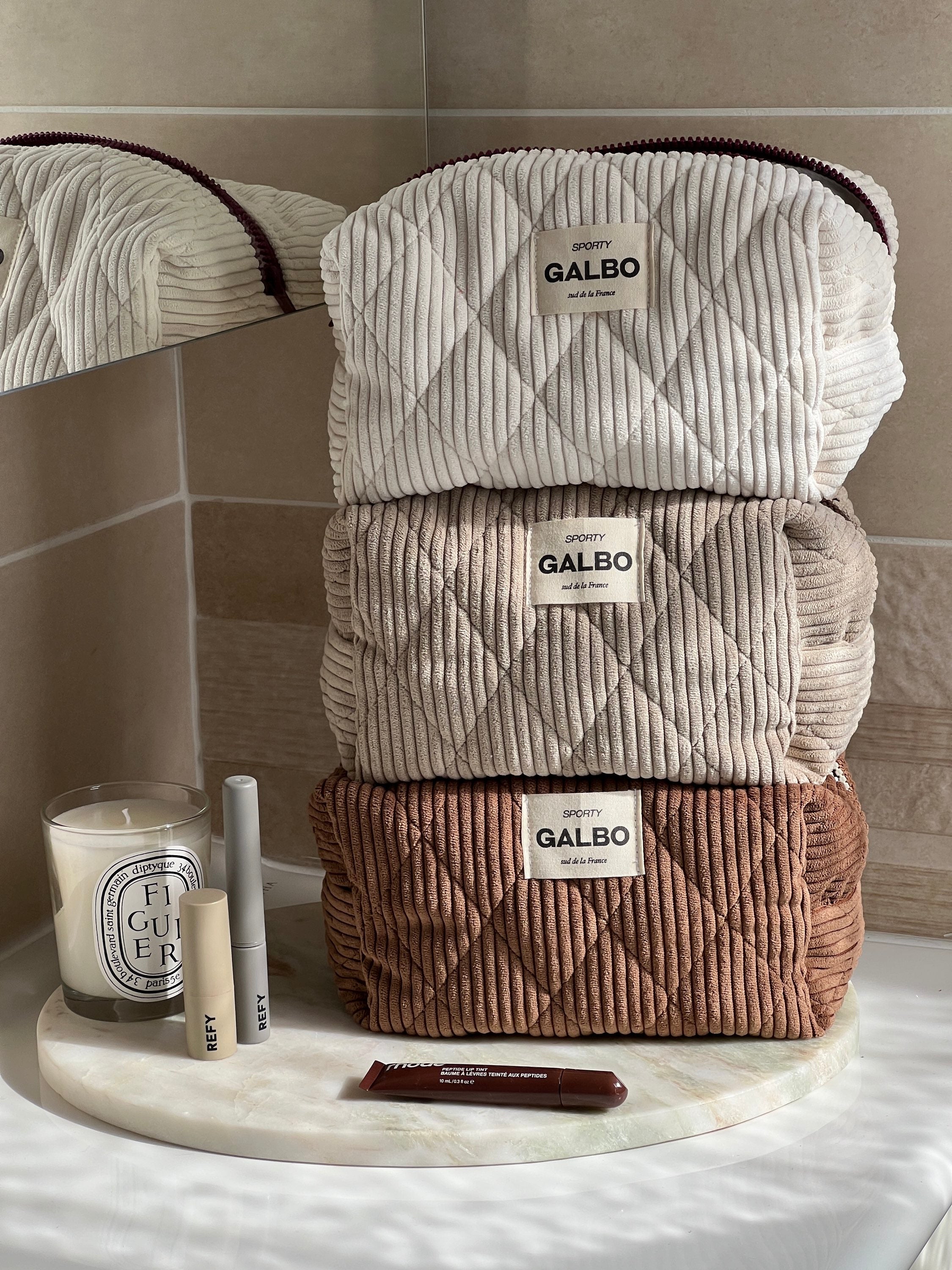 SPORTY - matelassée velours Cinnamon