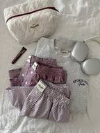 SPORTY - matelassée velours Baby Powder