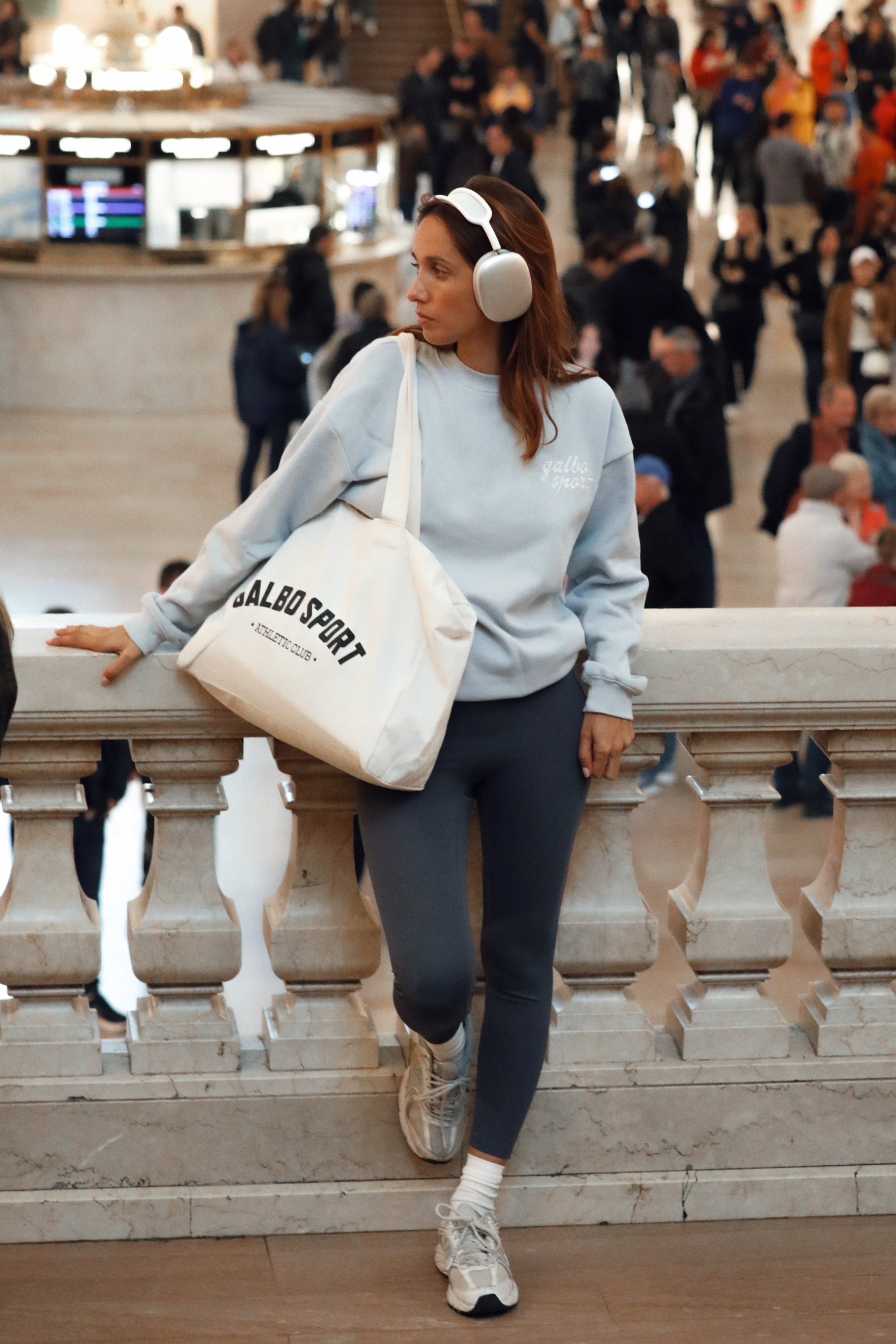 Le Sweat Galbo Sport - Pearl Blue