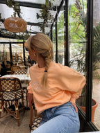 Le Sweat Galbo Sport - Peachy