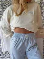 Pantalon Beaulieu rayures BABY BLUE 🩵