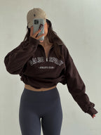 Le Zipper oversize Galbo Sport - Brownie 🐻