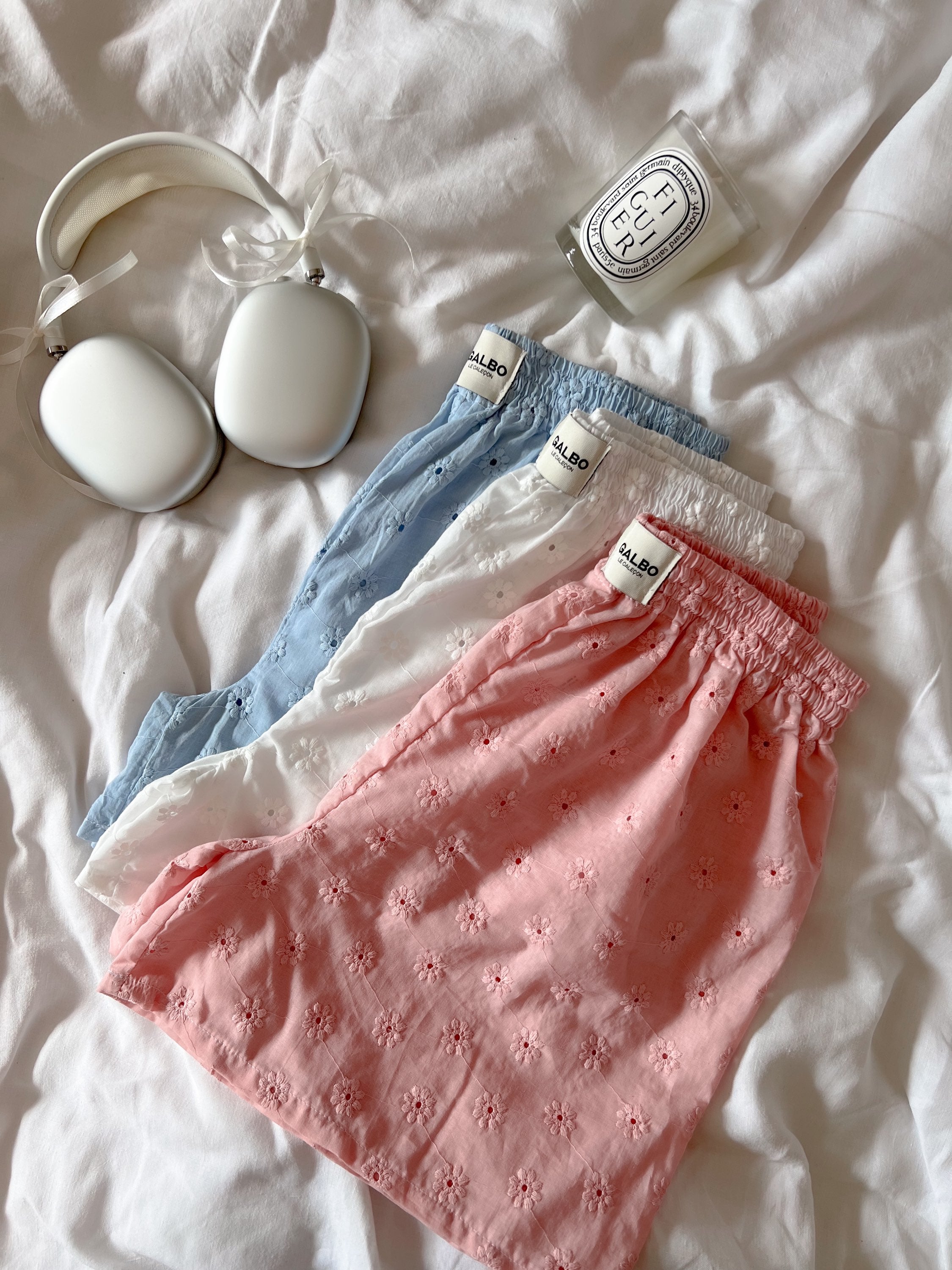 Short Sanary Marguerites Candy Pink 🌸