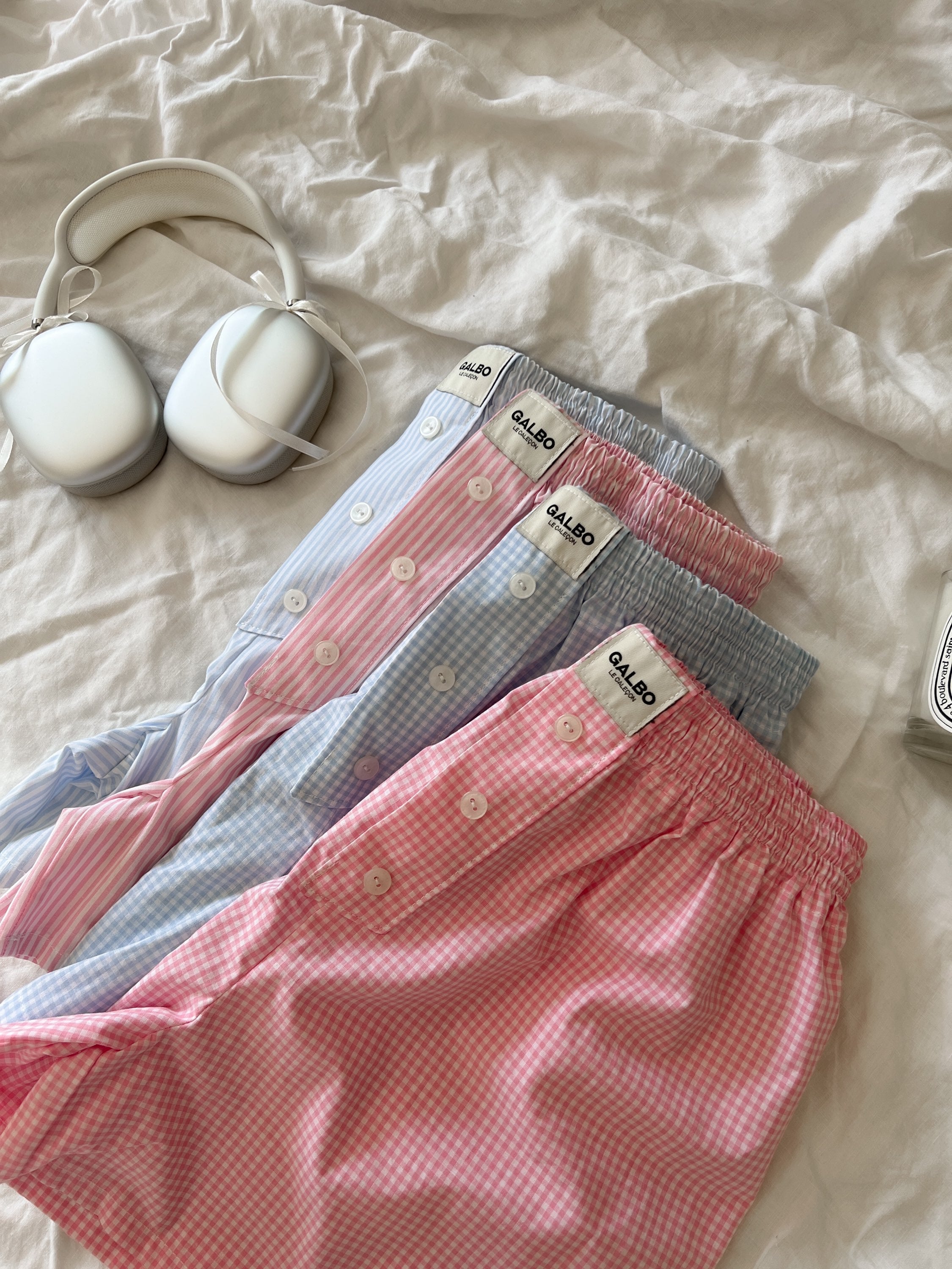 Caleçon Calvi VICHY Candy Pink 🌷