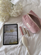 LA BAMBINA - velours Vintage Pink