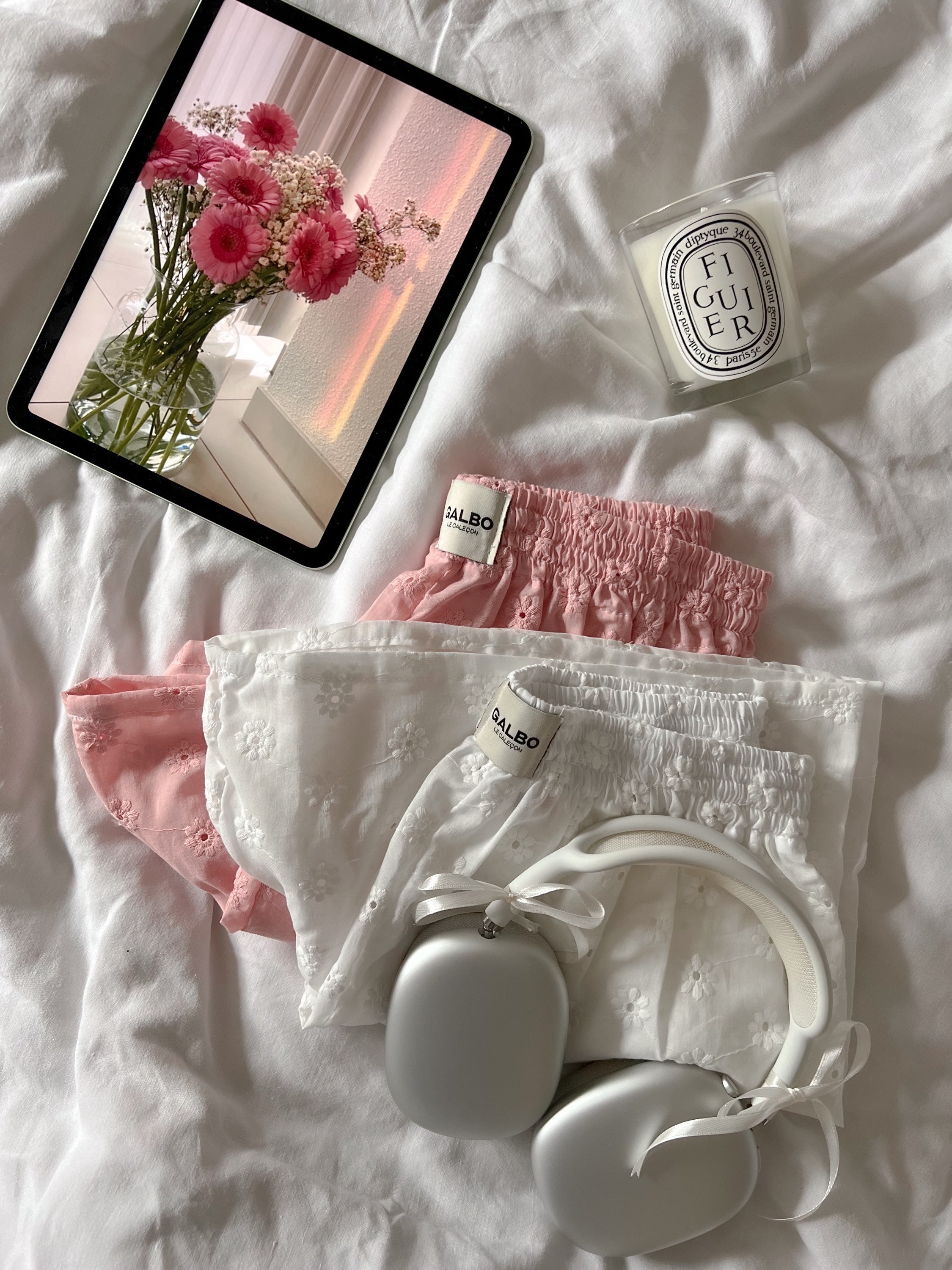 Short Sanary Marguerites Candy Pink 🌸