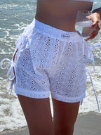 Short Pampelonne Noeuds & Broderie Anglaise 🎀🦢