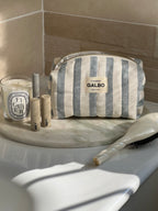 LA BAMBINA - matelassée Nancy rayures bleues 🦢