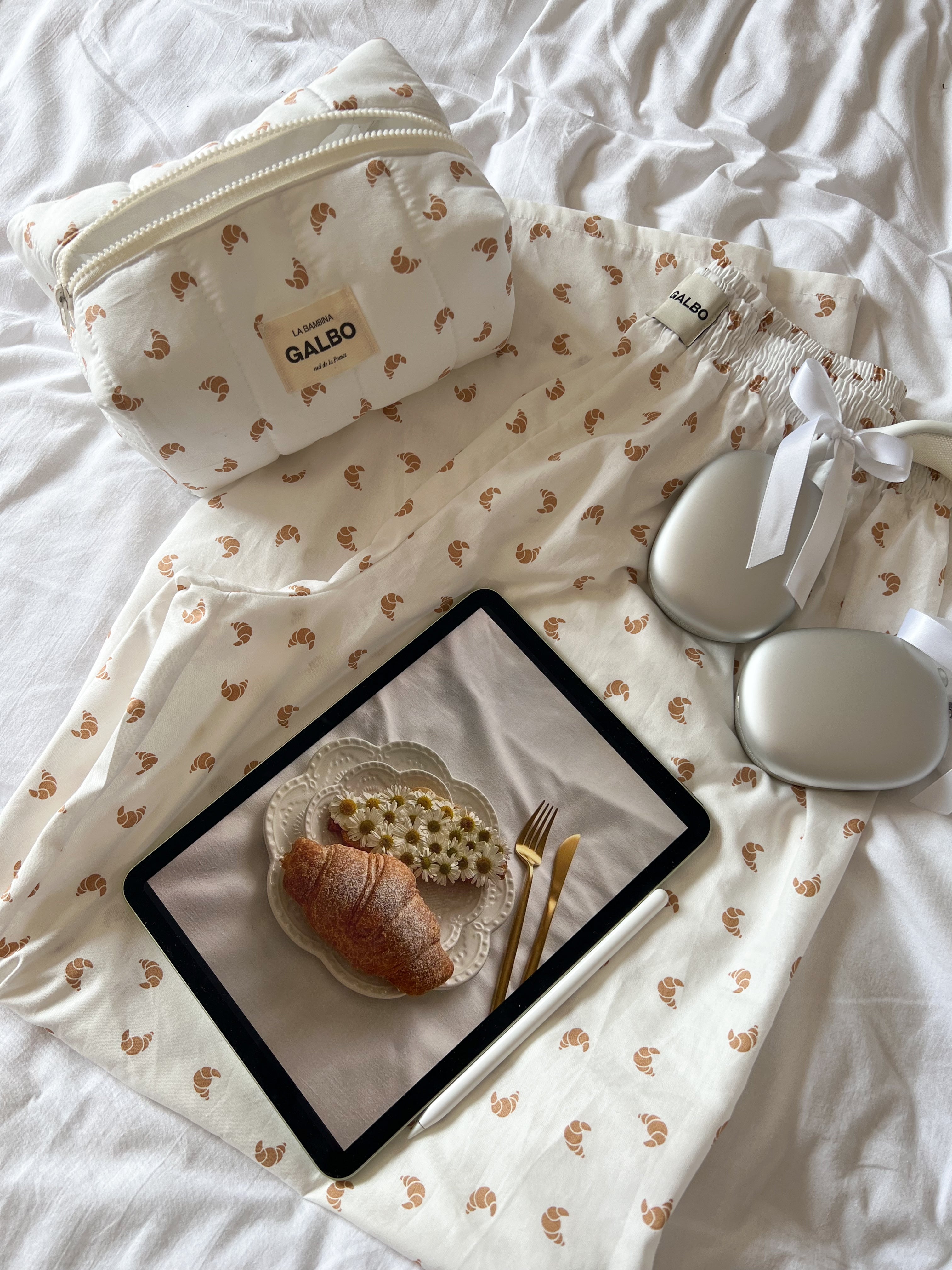 LA BAMBINA - matelassée Croissants 🥐