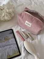 LA BAMBINA - velours Vintage Pink