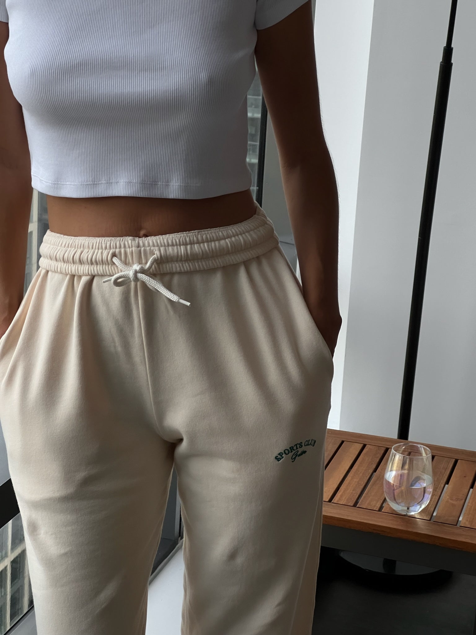 Le Jogging Galbo Sport - Pearled Ivory