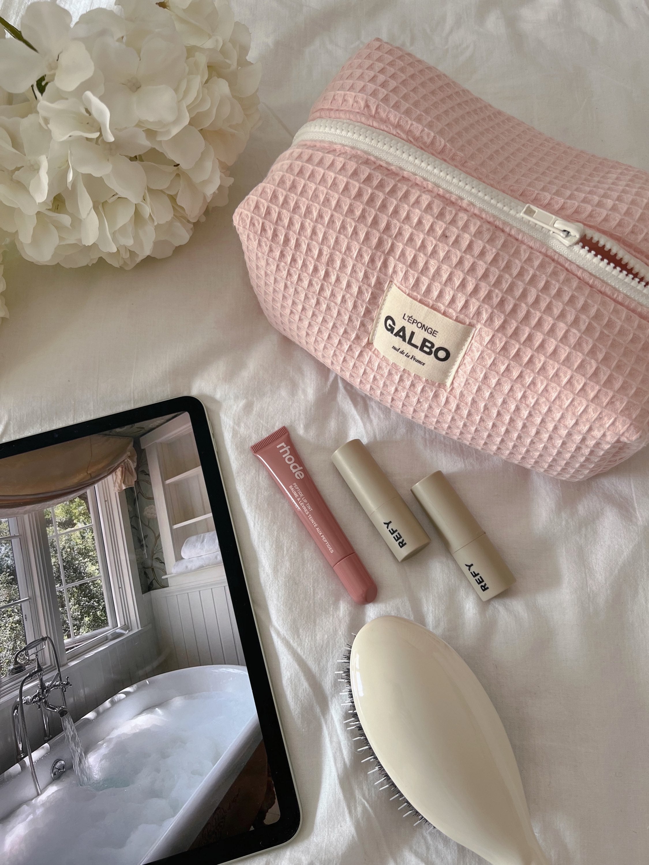L'EPONGE - nid d’abeille Candy Pink 🌸