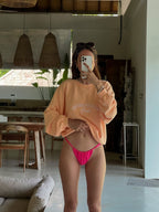 Le Sweat Galbo Sport - Peachy