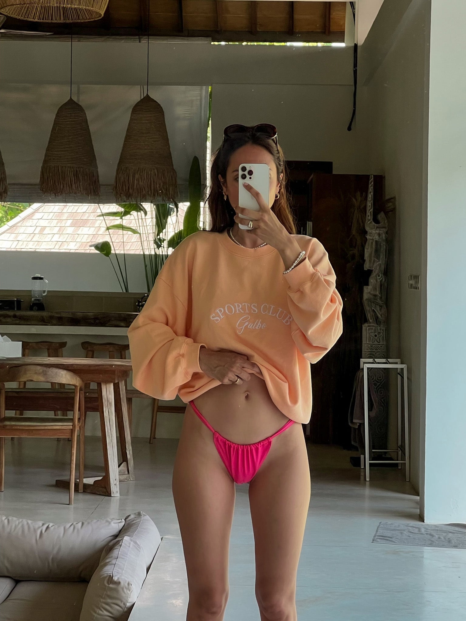 Le Sweat Galbo Sport - Peachy