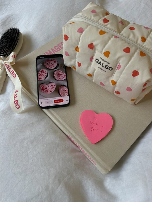 LA BAMBINA - quilted colorful hearts