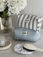 LA BAMBINA - matelassée Nancy rayures bleues 🦢