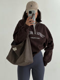 THE TOTE BAG - free leather Espresso ☕️