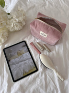 LA BAMBINA - velours Vintage Pink