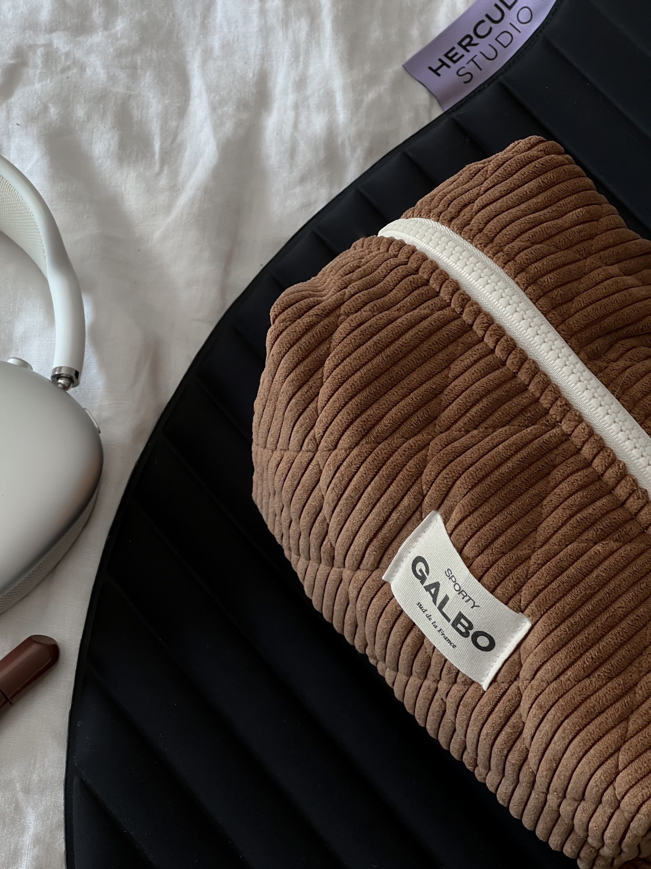 SPORTY - matelassée velours Cinnamon