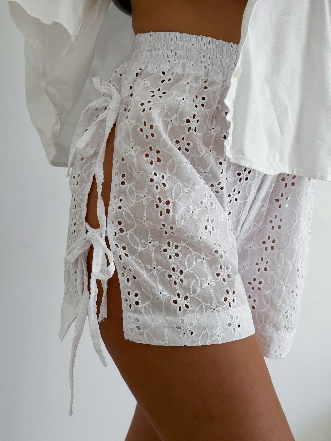 Short Pampelonne Noeuds & Broderie Anglaise 🎀🦢
