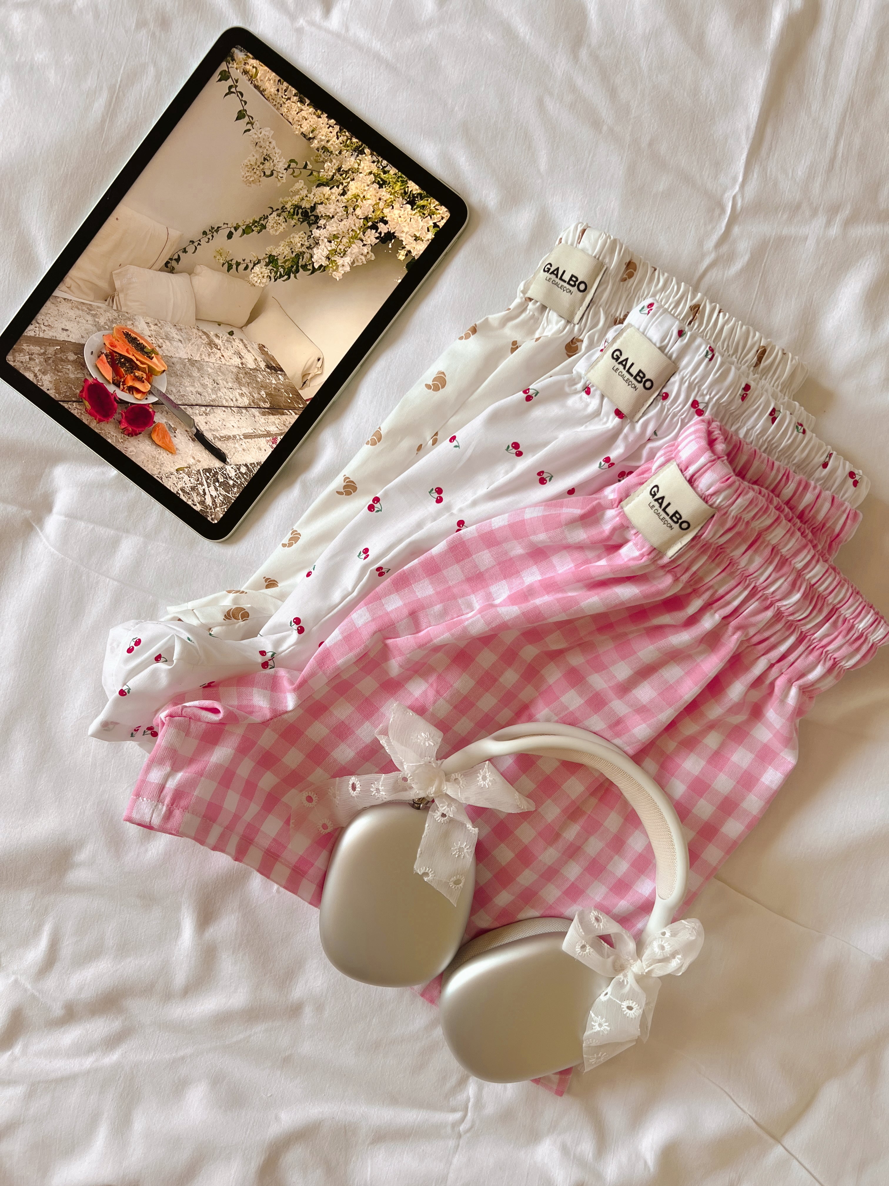 Caleçon Beaulieu VICHY Candy Pink 🌸