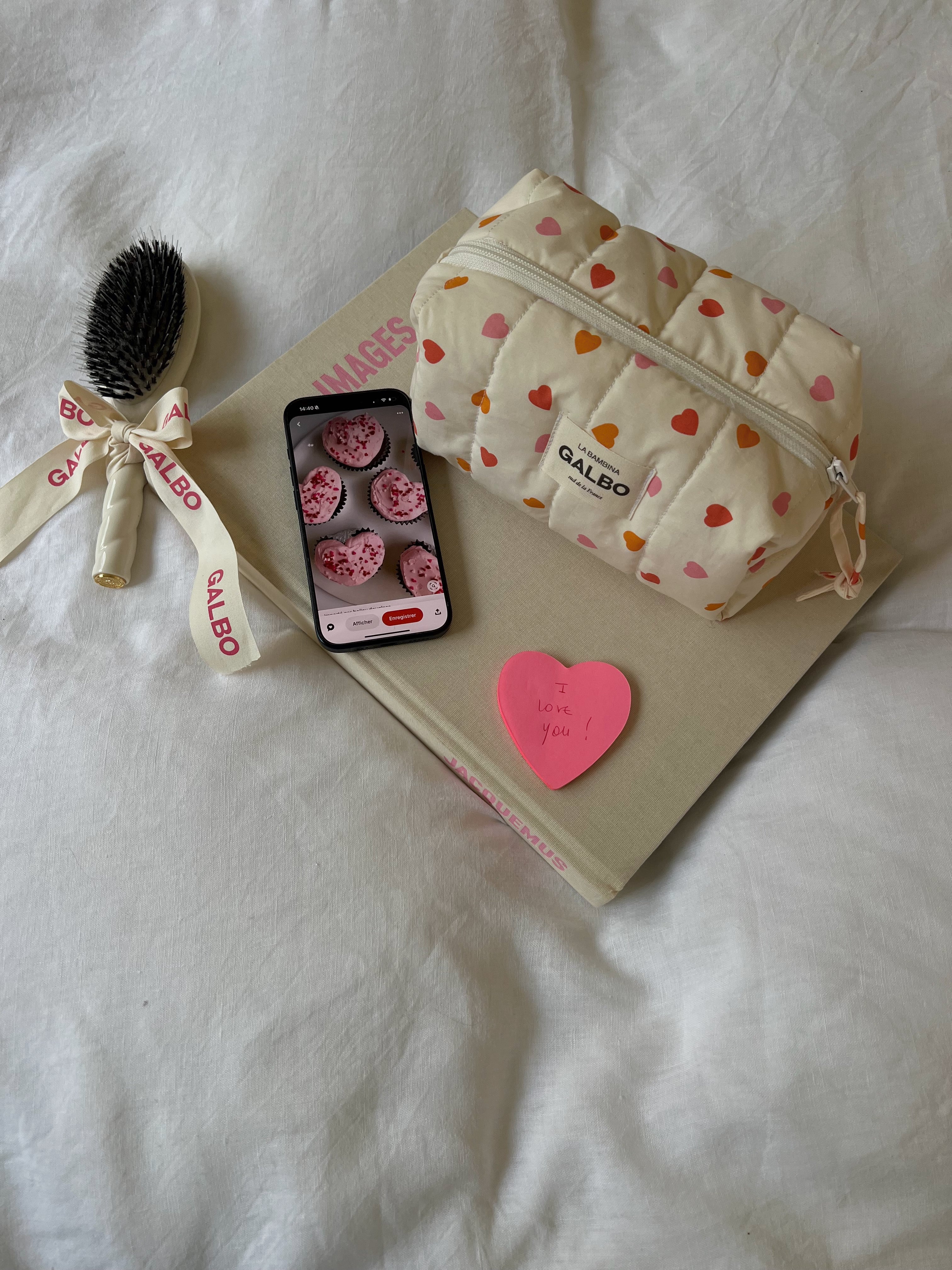 LA BAMBINA - matelassée colorful hearts