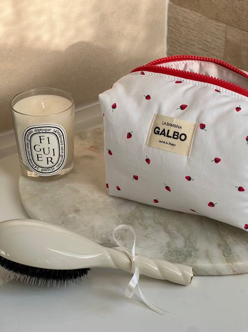 LA BAMBINA - quilted stripes Little Strawberries 🍓
