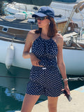 Le Top Sereno - Polka Dot Navy ⚓️