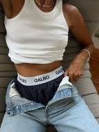 Le Boxer Galbo Maritime blue