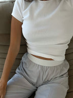 Le Pantalon Galbo gris UNI