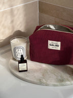 LA BAMBINA - velours côtelé Dark Cherry