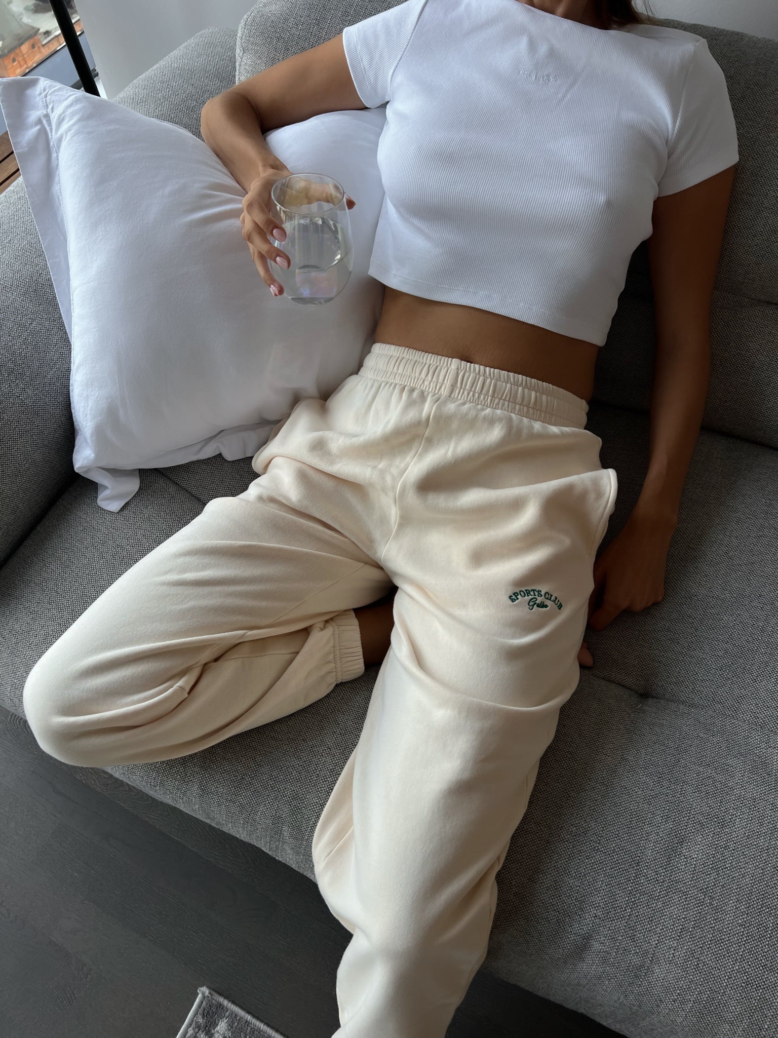 Le Jogging Galbo Sport - Pearled Ivory
