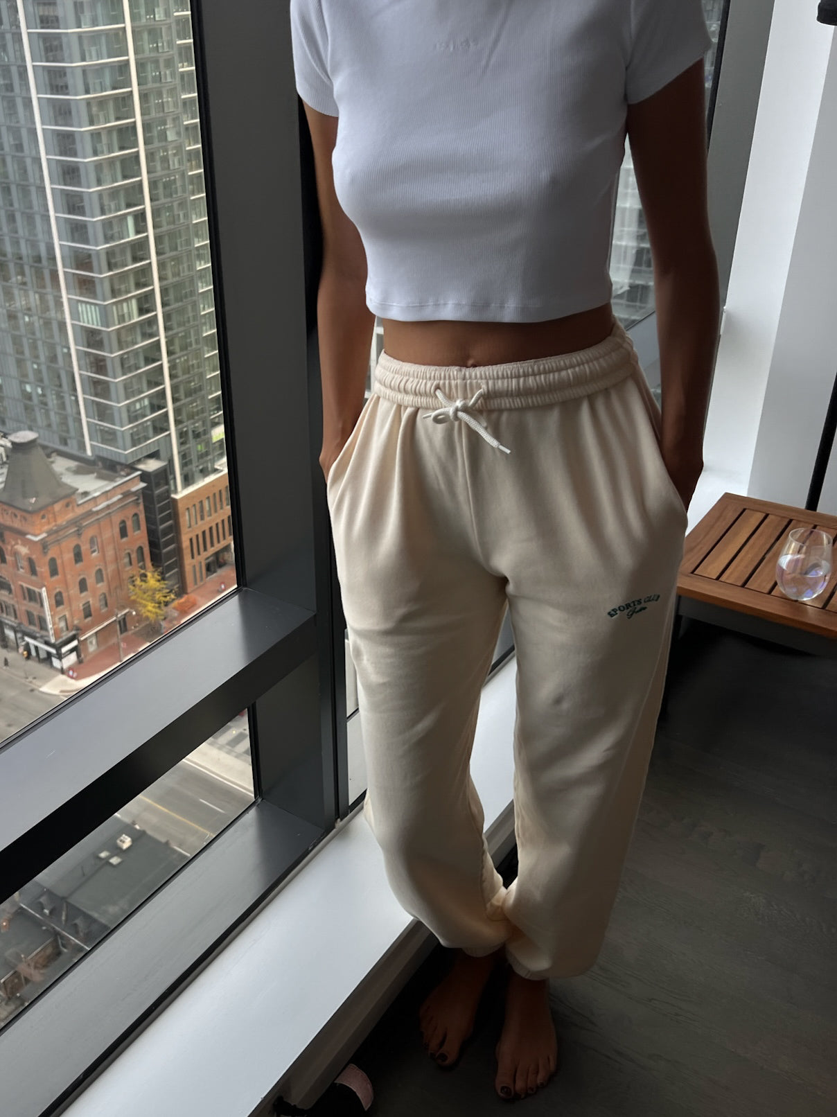 Le Jogging Galbo Sport - Pearled Ivory