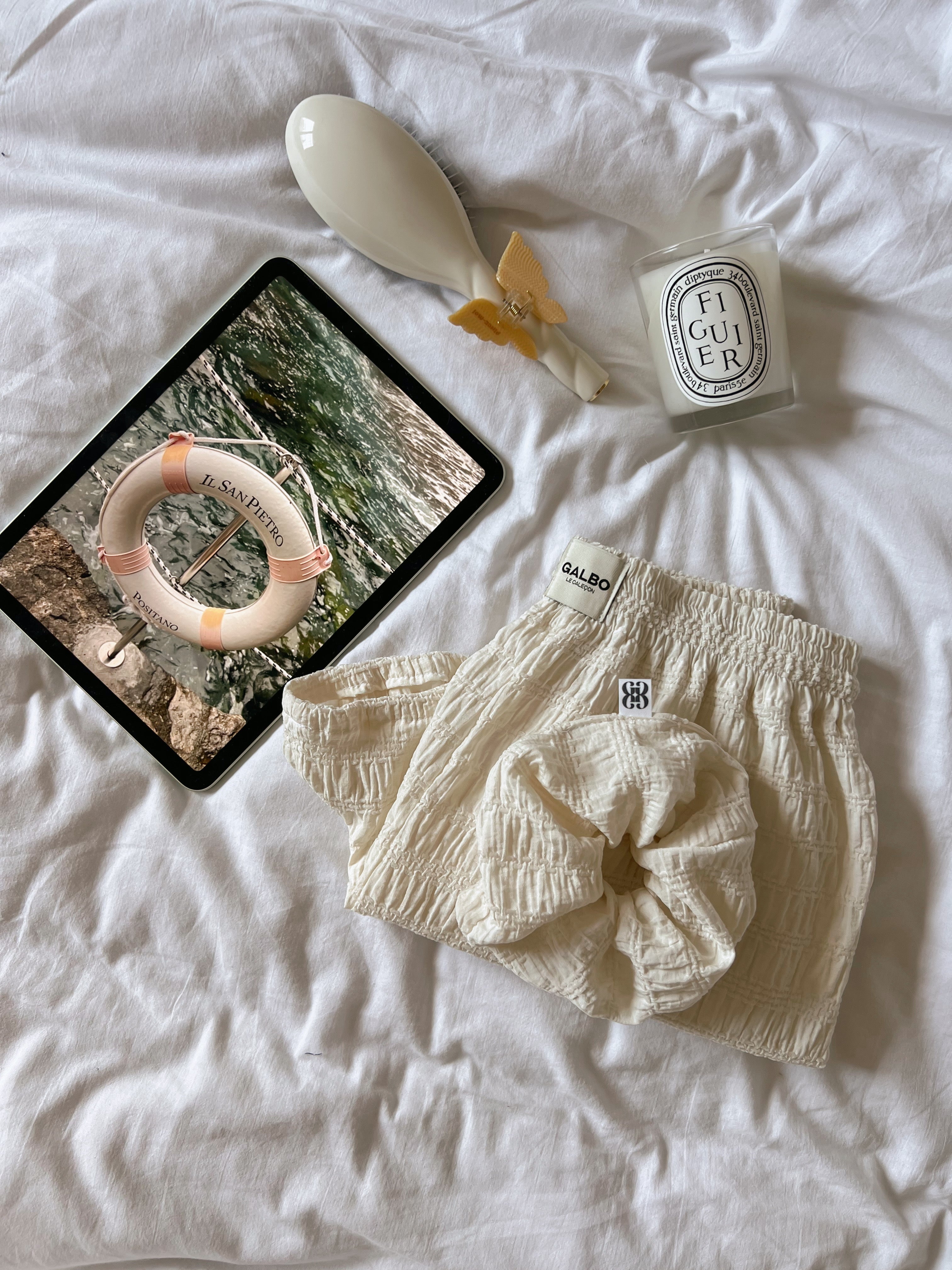 Caleçon Pampelonne texturé chantilly 🧁