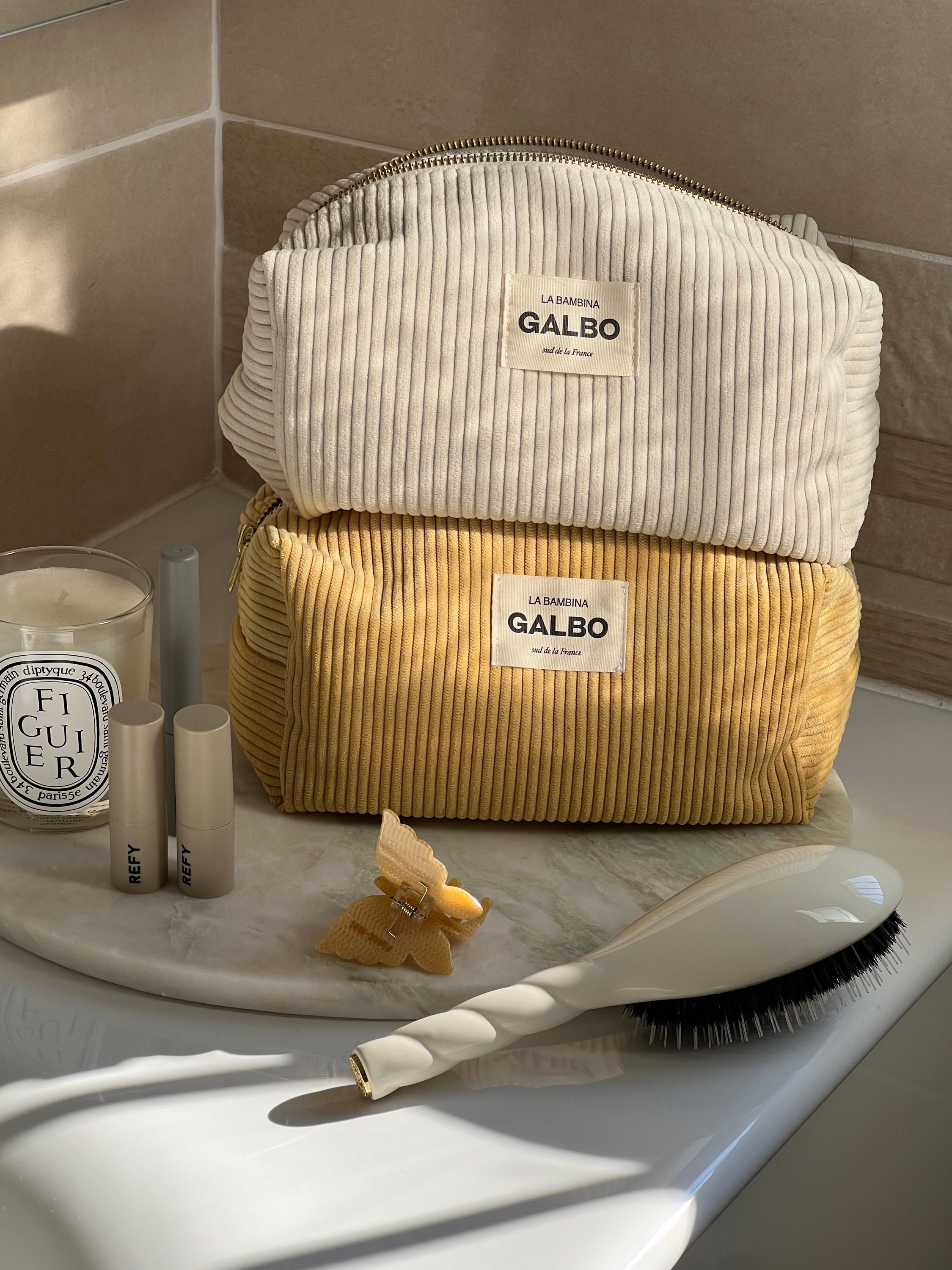 LA BAMBINA - velours cotelé butter yellow 🧈