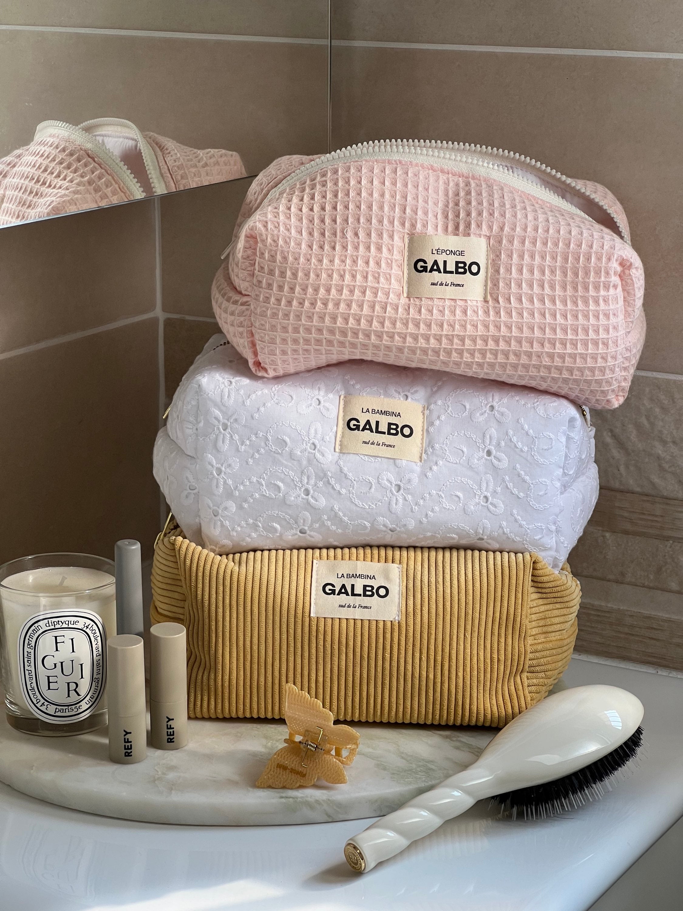 L'EPONGE - nid d’abeille Candy Pink 🌸